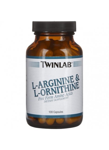 Twinlab l-arginine & l-ornithine аргинин и орнитин